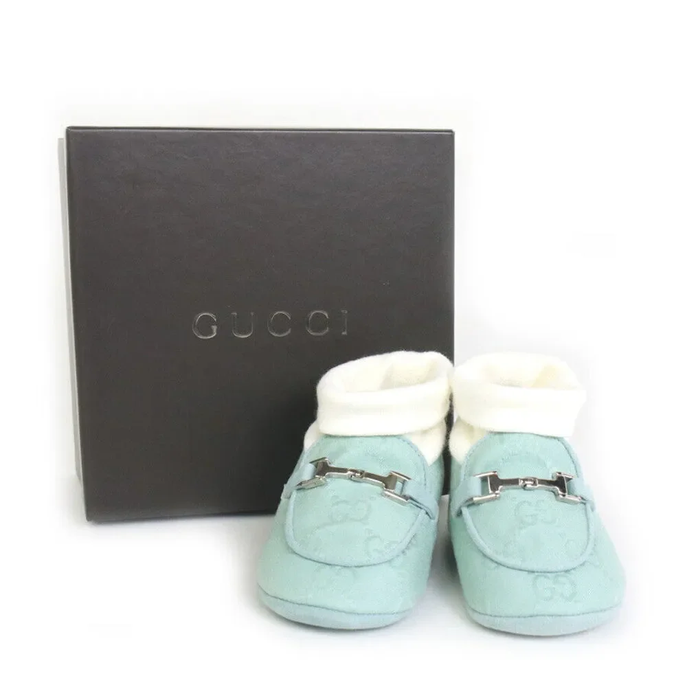 Auth Gucci Gg Baby Shoes Light #77927G88B - Picture 8 of 8